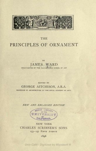 Principles of ornament