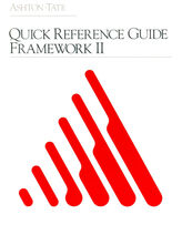 Quick Reference Guide Framework II